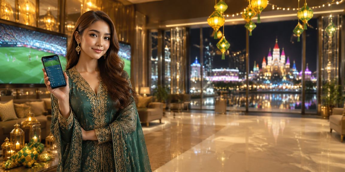 Suasana pertaruhan dan permainan kasino dalam talian semasa Hari Raya di Malaysia